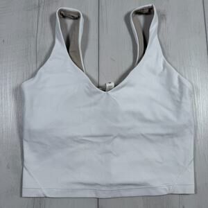 Lululemon Align Tank Top Women's 6 White Running Yoga Pilates